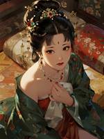 春冷海棠猶未花