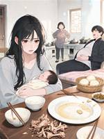 婆家沒給我留飯，我問遍了全村